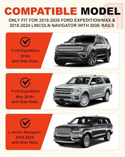 Roof Rack Cross Bars for 2018-2026 Expedition/Expedition Max/Navigator - Image 2