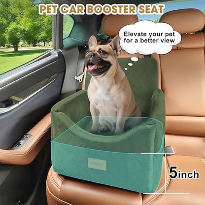 JOEJOY Dog Car Seats for Small Medium Dogs Under 35lbs, Dog Booster Seat - Image 4