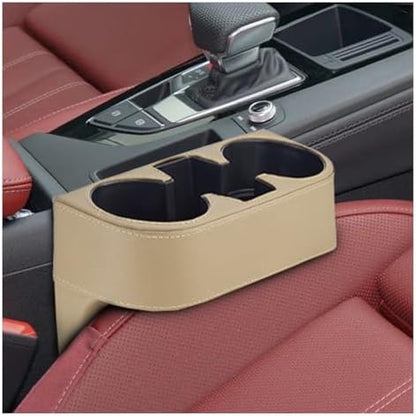 ZIMISI Car Cup Holder, Leather Front Console Gap Filler Organizer by Unknown