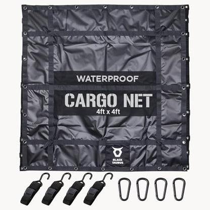 Waterproof Truck Bed Tarp Cover – Heavy Duty Cargo Net & Tarp by BlackTaurus