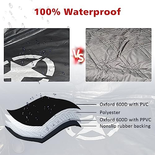 SUNPIE Trunk Mat for Pet Dog for Jeep Wrangler JK/JL 4 Doors 2007-2026 - Image 3