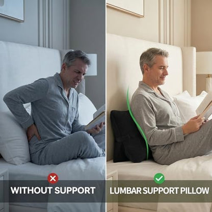 Pat. Pend. Corduroy Lumbar Support Pillow - Image 2