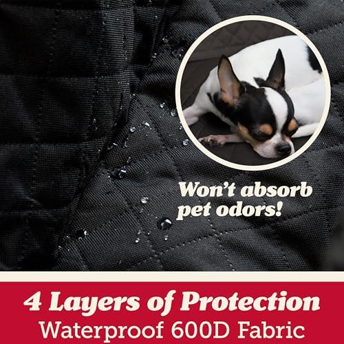 Lusso Gear Dog Car Seat Cover for Front Seat - Image 3