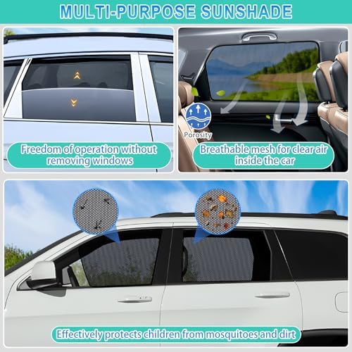 XCBYT 2021-2023 Nissan Rogue Window Shades - Image 6