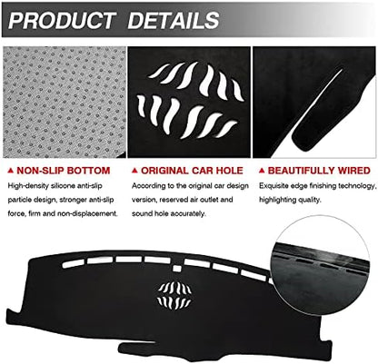 Autorder Dashboard Cover Mat for 2020-2024 2025 2026 Ford Explorer Accessories - Image 5