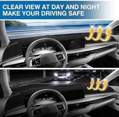 KUST Black Dash Cover for Nissan Murano 2025-2026 Left Hand Drving Dash Carpet - Image 6