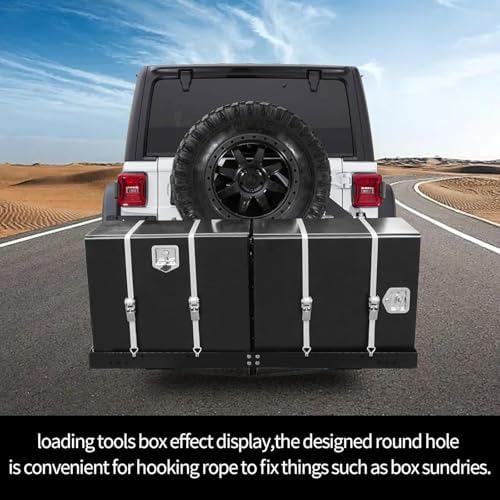 300LBS Capacity Hitch Cargo Carrier - Image 4