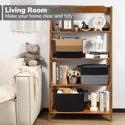 Goodpick Woven Storage Basket for Shelves - Image 2