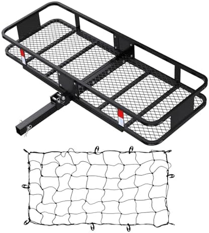 FORWODE 60x20x6 Hitch Carrier for 2 Inch Receiver, 500LB Capacity Hitch Mount by FORWODE
