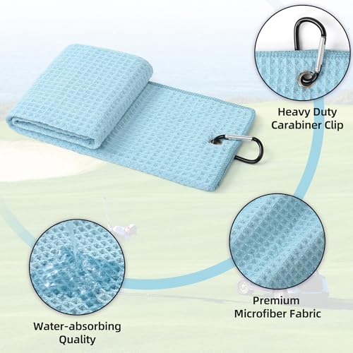 Mile High Life Golf Towel 16x24 inch, Upgraded Large Waffle Weave - Image 2