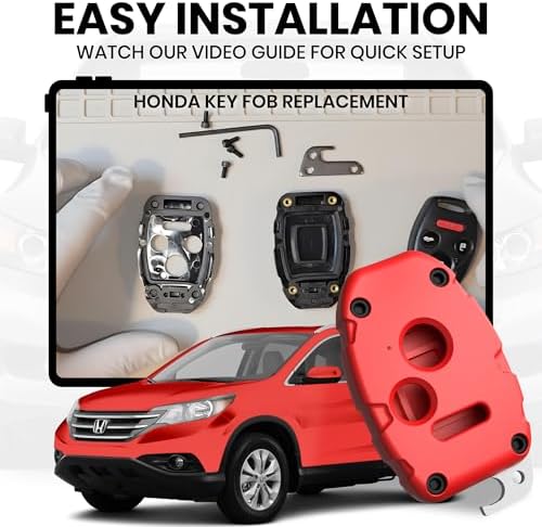 USA-Made for Honda Key Fob Shell | Crack-Resistant & Durable | Seamless Fit | - Image 4