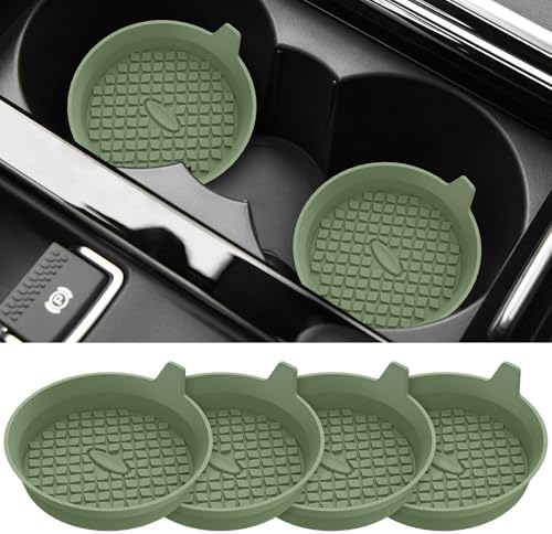 ME.FAN Car Cup Holder Coasters Silicone Cups Mats, Automotive Universal by MEFAN