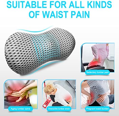 Lumbar Support Pillow for Office Chair, Memory Foam Lumbar Pillow for Lower - Image 6