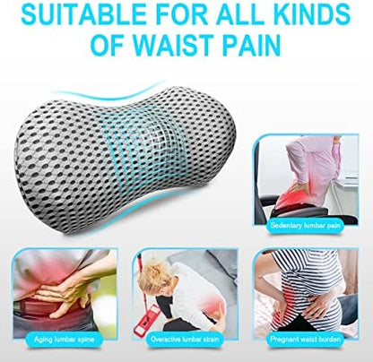 Lumbar Support Pillow for Office Chair, Memory Foam Lumbar Pillow for Lower - Image 6
