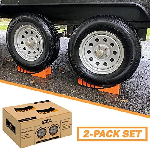 CARMTEK Camper Leveler 2-Pack Kit | Curved RV Levelers - Image 5