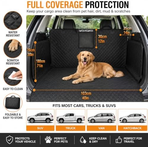 SUV Cargo Liner for Dogs for Subaru Forester 2025 2026, Pet Cargo Cover for SUV - Image 2