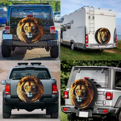 Art Lion Animal Spare Tire Cover Dust-Proof Wheel Protector - Image 6