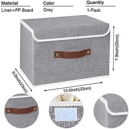 Yawinhe Collapsible Storage Bins, 13.0x9.0x7.9in - Image 6