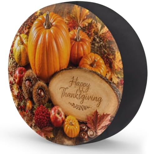 Thanksgiving Spare Tire Cover Waterproof Dust-Proof Spare Wheel Covers - Image 2
