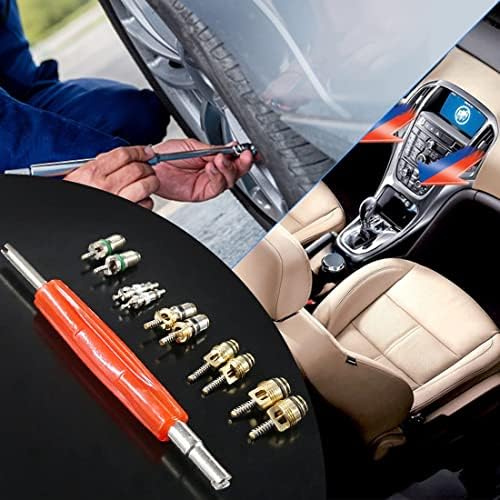 Glarks 51Pcs Car Air Conditioner Valve Core Schrader Valve Cores Accessories - Image 7