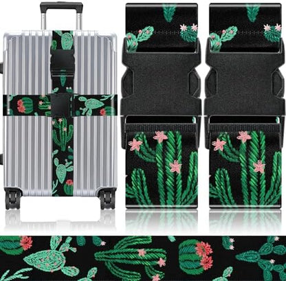 Slohif Luggage Straps for Suitcases Travel Belt Accessories Luggage Connector by Slohif
