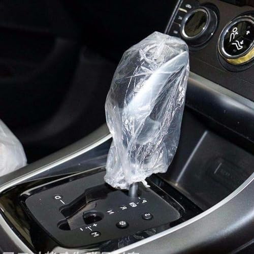 100 PCS Universal Car Disposable Handbrake Cover, Auto Handbrake Protection - Image 3