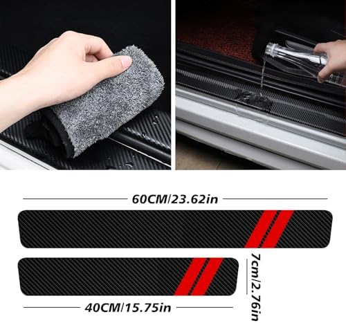 Car Door Sill Protector Fits for Dodge Charger Challenger Durango - Image 4