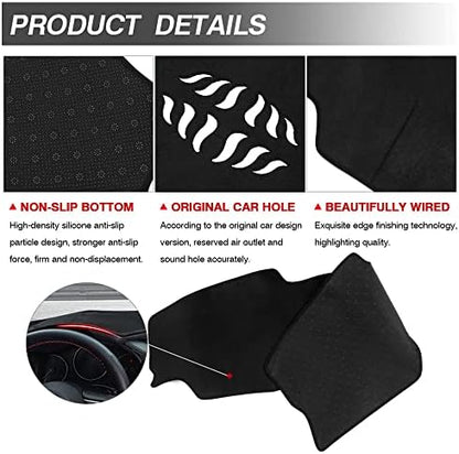 Autorder Dashboard Cover Mat for Mazda 3 2019-2025 Accessories Dash Cover - Image 6