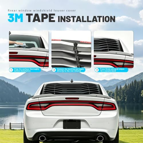 ALMULOO Rear Windshield Louver Compatible - Image 5