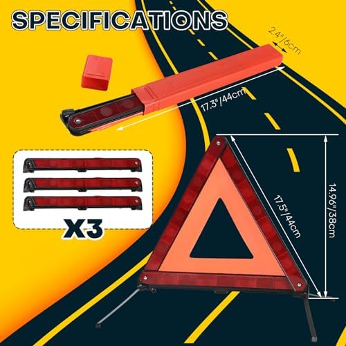 Reflective Safety Triangle Kit - Image 2