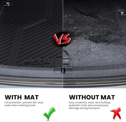 LASFIT Cargo Mat for Audi A5/S5 2025-2026, Custom Fit All-Weather TPE Trunk Mat - Image 6
