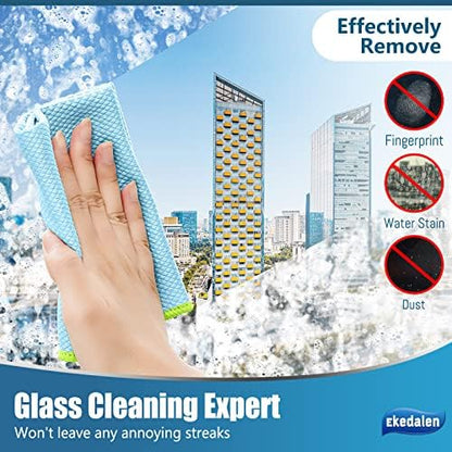 Ekedalen Microfiber Cleaning Cloth Lint Free Glass Polish - Image 5