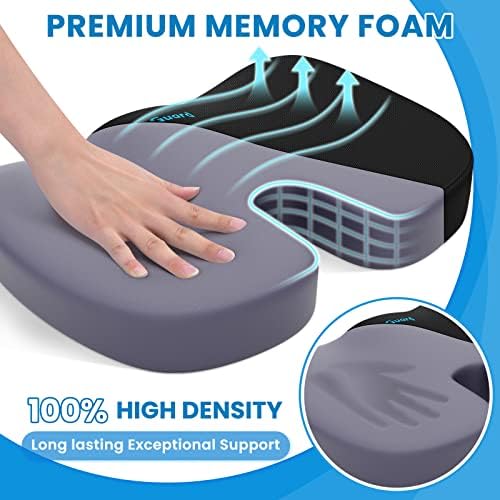 TushGuard Seat Cushion for Office Chair, Memory Foam Chair Cushion - Image 3