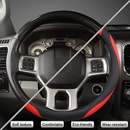 West Llama Customized Auto Car Steering Wheel Cover - Image 5