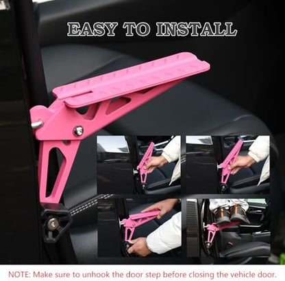 COWVIE Foldable Car Door Step Stand Pedal - Image 5