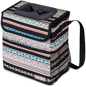 SIBOFUEGO Car Trash Can, Leak-Proof Liner, 2 Gallon - Image 6