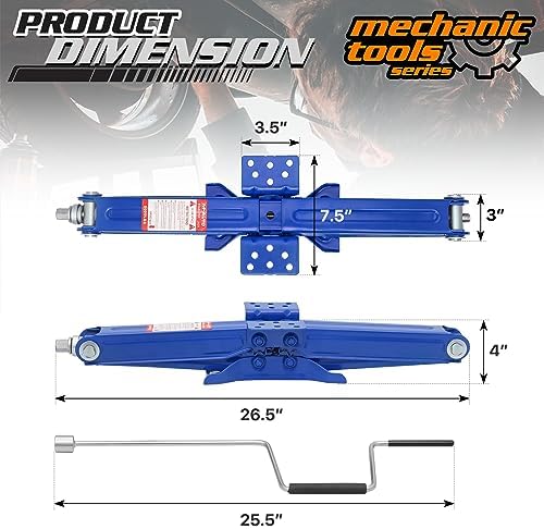 M-AUTO 23.5 Inches Scissor Jack - Image 2