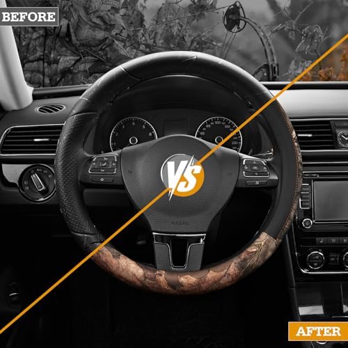 Mossy Oak Full Camo Steering Wheel Cover - Image 2
