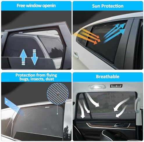 XCBYT 2019-2024 Rav4 Window Shades - Image 4