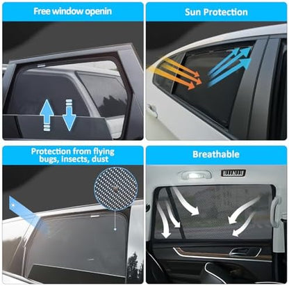 XCBYT 2019-2024 Rav4 Window Shades - Image 4