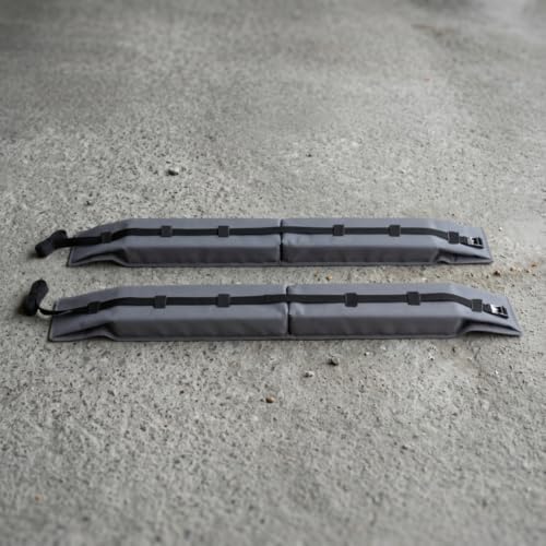 2 Pieces Vehicle Roof Rack Pads Crossbar Foam Guards - Image 4