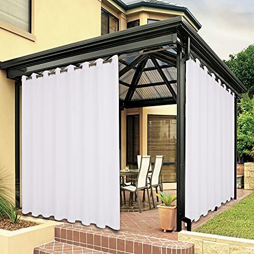 BONZER Outdoor Curtains for Patio Waterproof Thick Privacy by Bonzer