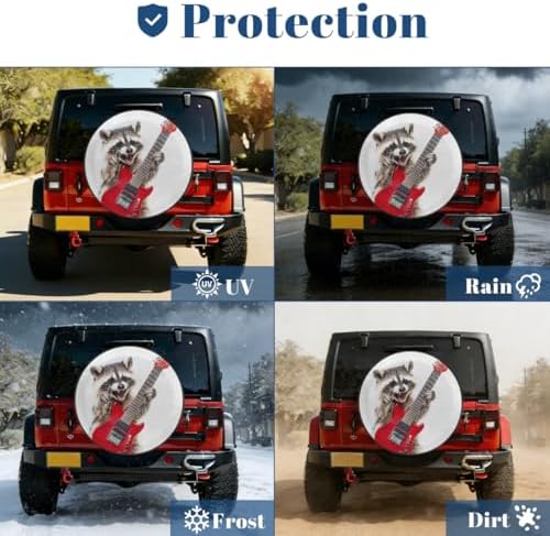 Raccoon Spare Tire Cover Waterproof Dust-Proof Spare Wheel Covers - Image 7