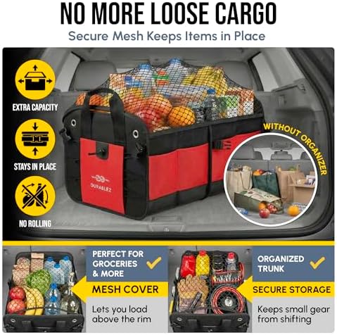 5-Section Trunk Organizer with Cooler, Extra Large - Image 5