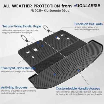 Cargo Mat for Kia Sorento 2021-2026 6/7 Seats Accessories - Image 2