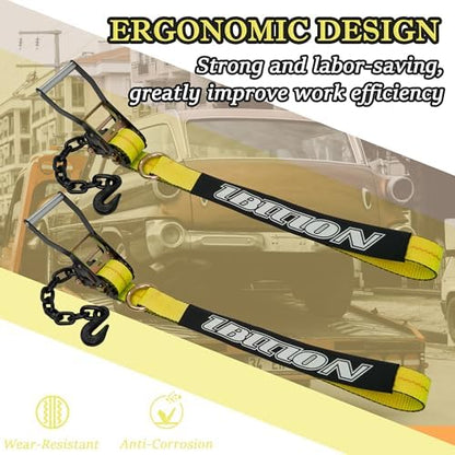 4 Pack Car Tie Down Straps for Trailers - Image 6