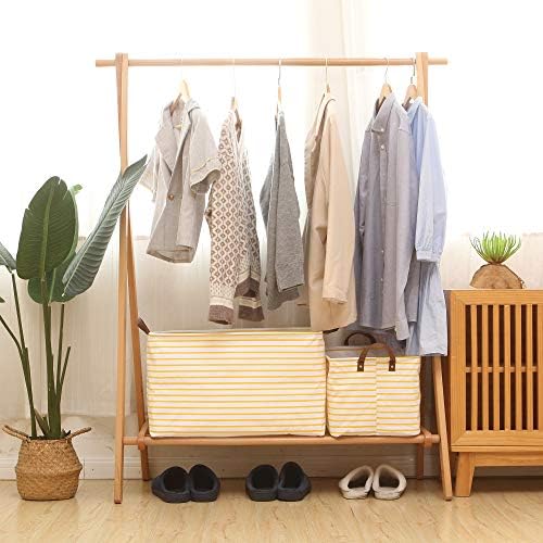 Hinwo 70L Extra Large Canvas Storage Bin - Image 4
