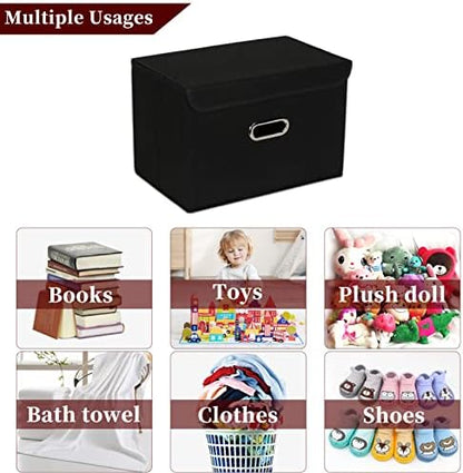 STOREONE Fabric Storage Cube Bins Foldable Organizer Container Collapsible - Image 4