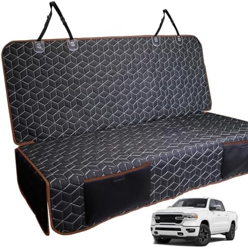 Meginc Bench Seat Covers for Trucks, Dog Car Seat Covers for Ford by Meginc