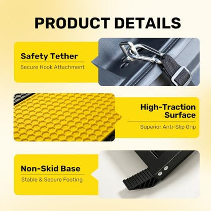 Heeyoo 91" Extra Long Dog Ramp for Car SUV Truck - Image 3